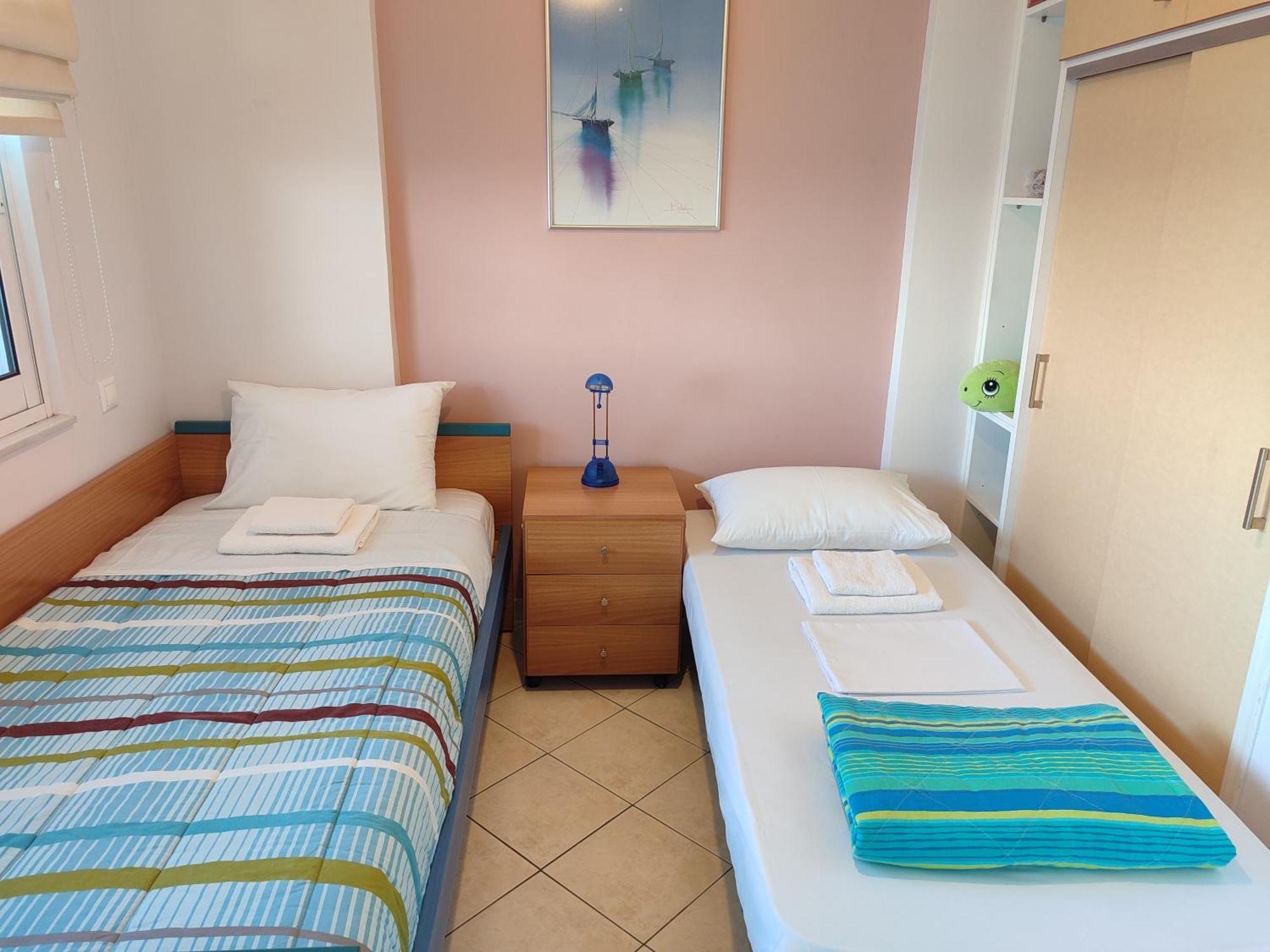 Sea And Sky Infinity Blue Apartment Гитион Экстерьер фото